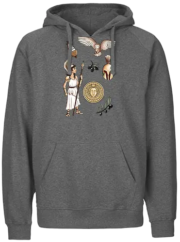Göttin Athene - Fairtrade Hoodie
