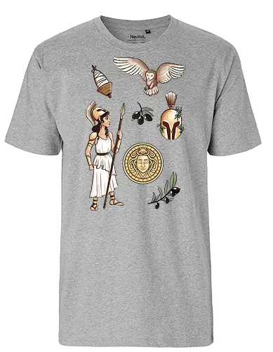 Göttin Athene - Fairtrade T-Shirt
