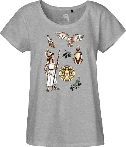 Göttin Athene - Fairtrade Girl Shirt