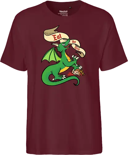 Eat the Rich 2 - Dragon, Drache, Eat the Rich - Fairtrade T-Shirt