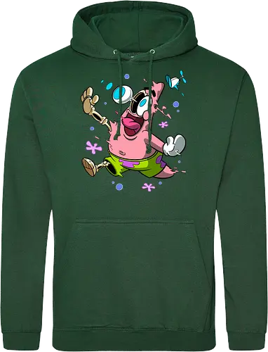Verrückte rosa Sternenkreatur