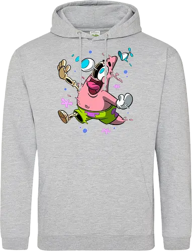 Verrückte rosa Sternenkreatur