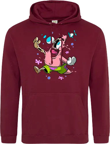 Verrückte rosa Sternenkreatur