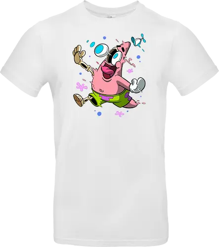 Verrückte rosa Sternenkreatur