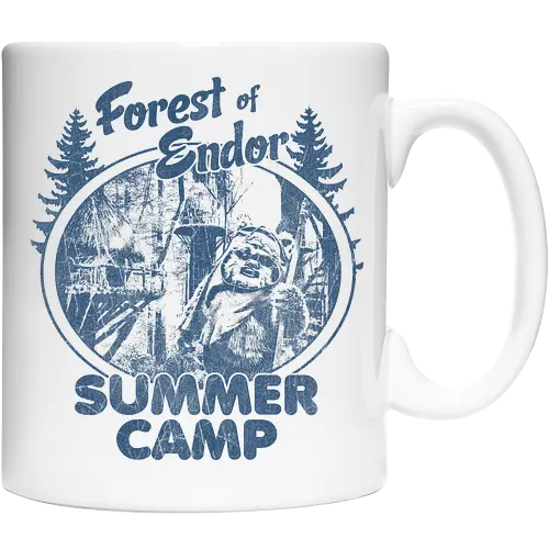 Retro-Wald-Sommercamp Bärenkrieger