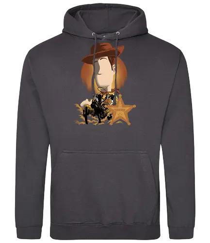 Round Up Gang Sheriff - Woody, Cowboy - Standard Hoodie