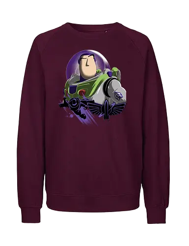 Star Comman Captain - Buzz, Lightyear, Space Ranger - Fairtrade Sweatshirt