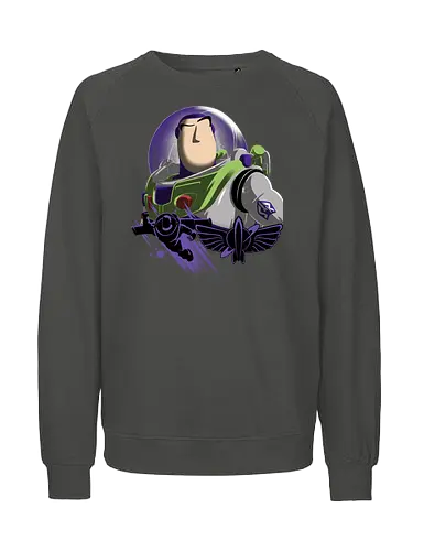 Star Comman Captain - Buzz, Lightyear, Space Ranger - Fairtrade Sweatshirt