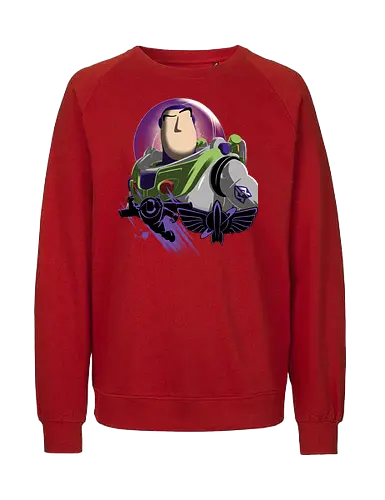 Star Comman Captain - Buzz, Lightyear, Space Ranger - Fairtrade Sweatshirt
