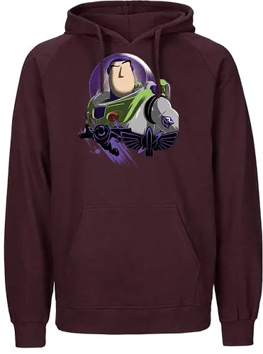 Star Comman Captain - Buzz, Lightyear, Space Ranger - Fairtrade Hoodie