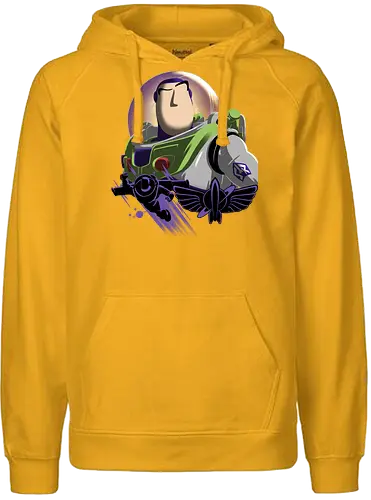 Star Comman Captain - Buzz, Lightyear, Space Ranger - Fairtrade Hoodie