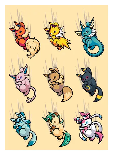 Eeveelution Hanging