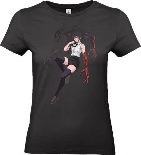 The Alien Vessel - anime symbiote shirt, sci-fi anime apparel, dark manga graphic tee, alien parasite design, edgy otaku streetwear, aesthetic anime girl clothing, body horror graphic, minimalist anime fashion, dark fantasy streetwear, monster girl merch - Standard T-Shirt (Frauen)