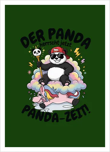 Der Panda herrscht jetzt – Lustiges Panda Meme