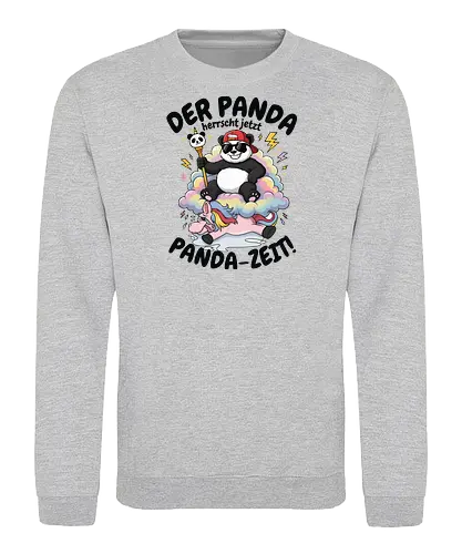 Der Panda herrscht jetzt – Lustiges Panda Meme - Panda, Pandabär, Comic, Cartoon, Fun, Humor, Lustig, Geek, Nerd, Tiermotiv, Geschenkidee, Tierfreund, Manga Style, Kawaii, Meme, Funshirt, Trend, Animal Lover, Cool Panda, Panda Lover - Sweatshirt