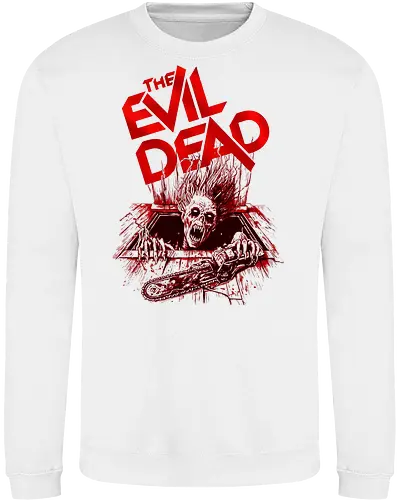 Untoter aus der Tiefe – Horror Zombie - evil dead, horror, zombie, undead, monster, halloween, horrorfilm, grusel, scary, cult movie, retro horror, horror fan, splatter, scream, creepy, dark art, geek, nerd, fright, terror - Sweatshirt