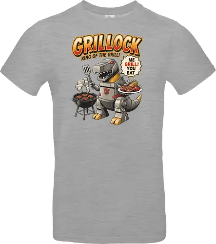 Grillock Me Grill You Eat – Lustiges Retro-Roboter-Dinosaurier-Barbecue