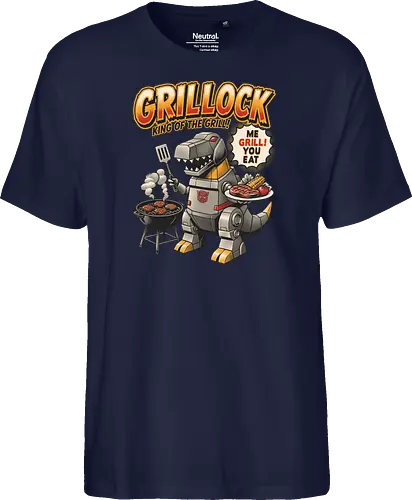 Grillock Me Grill You Eat – Lustiges Retro-Roboter-Dinosaurier-Barbecue