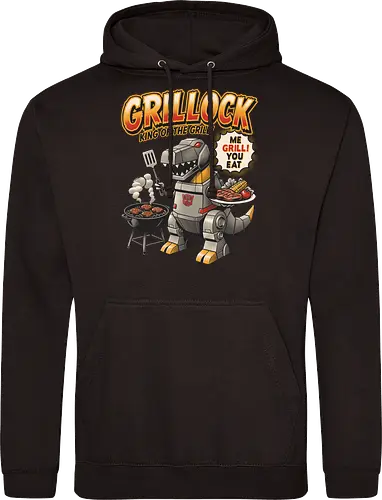 Grillock Me Grill You Eat – Lustiges Retro-Roboter-Dinosaurier-Barbecue