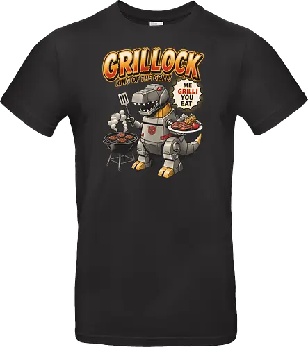 Grillock Me Grill You Eat – Lustiges Retro-Roboter-Dinosaurier-Barbecue