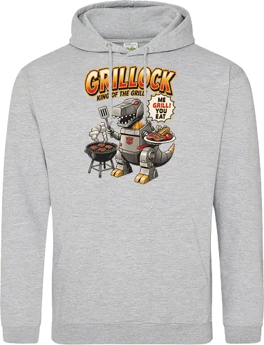 Grillock Me Grill You Eat – Lustiges Retro-Roboter-Dinosaurier-Barbecue
