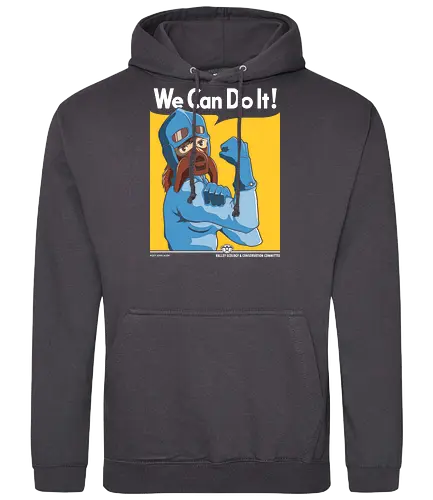 We Can Do It! - anime mädchen retro poster, wir schaffen das anime, weibliche anime kriegerin, ökologie kriegerin shirt, vintage anime druck, postapokalyptischer anime, StudioGhibli, Nausicaa, WeCanDoIt, AnimeGeek, HayaoMiyazaki, FeministAnime, GeekCulture, AnimeVintage, feministisches anime kunstwerk, retro propaganda anime, anime geek kleidung, starke anime heldin, windtal anime kunst, japanische animationskunst, naturschützer anime, anime vintage mashup - Standard Hoodie