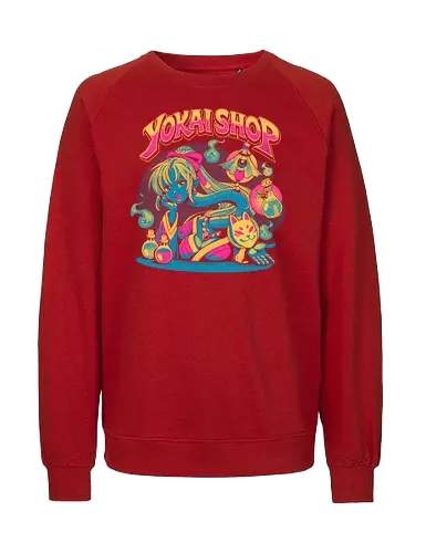 Yokai Shop - anime, animation, game, videogame, yokai, jrpg, rpg - Fairtrade Sweatshirt
