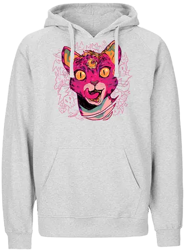 Meow! - anime, animation, game, videogame, yokai, jrpg, rpg - Fairtrade Hoodie