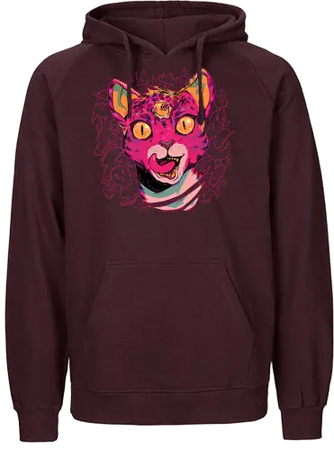 Meow! - anime, animation, game, videogame, yokai, jrpg, rpg - Fairtrade Hoodie