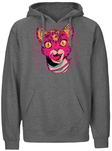 Meow! - anime, animation, game, videogame, yokai, jrpg, rpg - Fairtrade Hoodie