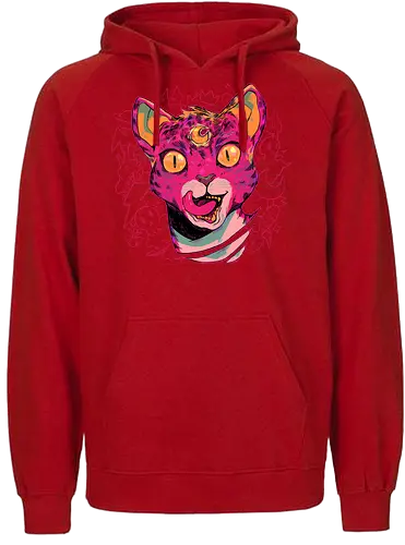 Meow! - anime, animation, game, videogame, yokai, jrpg, rpg - Fairtrade Hoodie