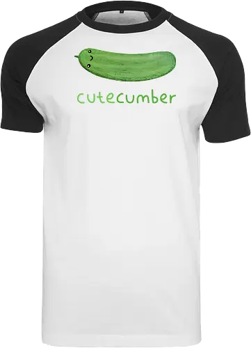 Animierte Grüne Gurke Kleine Augen Schüchtern Wortspiel