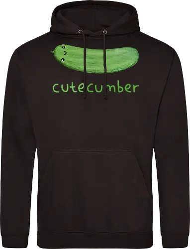 Animierte Grüne Gurke Kleine Augen Schüchtern Wortspiel