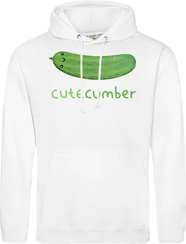 Animierte Grüne Gurke Kleine Augen Schüchtern Wortspiel