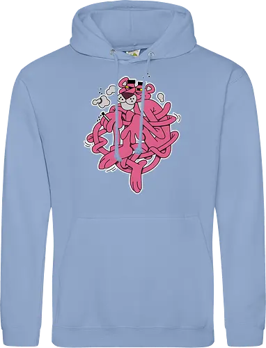 Verschlungener Rosa Panther - Chill Retro Underground Cartoon