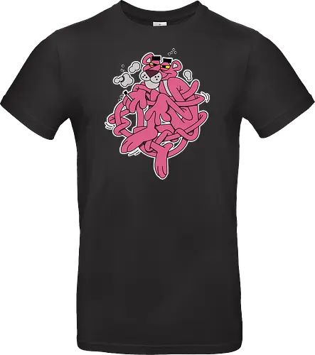 Verschlungener Rosa Panther - Chill Retro Underground Cartoon