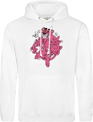 Verschlungener Rosa Panther - Chill Retro Underground Cartoon
