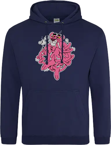 Verschlungener Rosa Panther - Chill Retro Underground Cartoon