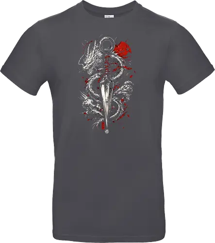 Dragon Kunai Red Moon