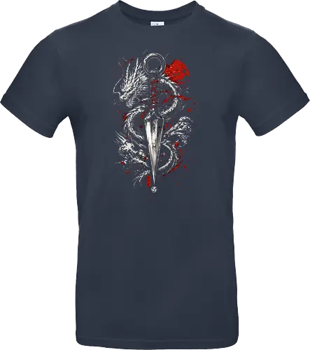 Dragon Kunai Red Moon