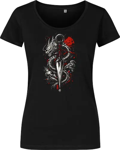 Dragon Kunai Red Moon