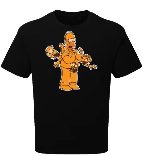 Freaky Gelber Vater - Multiversum Horror Cartoon Fusion