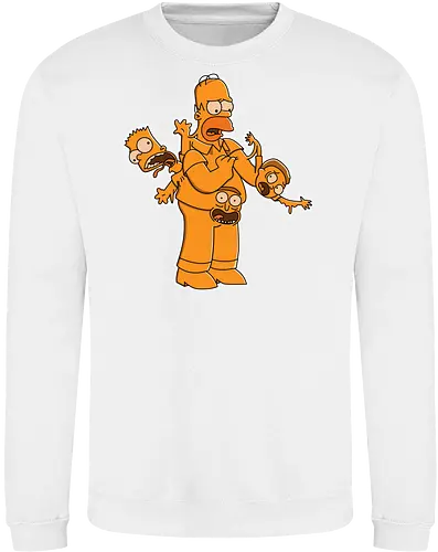 Freaky Gelber Vater - Multiversum Horror Cartoon Fusion