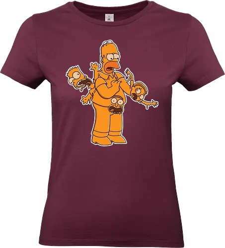 Freaky Gelber Vater - Multiversum Horror Cartoon Fusion