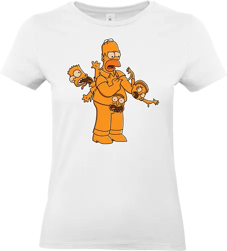Freaky Gelber Vater - Multiversum Horror Cartoon Fusion