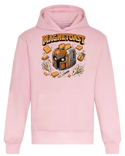 Magnetic Mutant Toaster - magentoast, toaster, breakfast, superhero, villain, parody, funny, geek, nerd, comic, toast, retro, humor, comic con gear, funny superhero design - Heavyweight Hoodie
