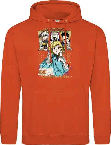 Witch Apprentice Magic - Coco manga, witch apprentice, magic fantasy anime, Qifrey sensei, anime spellbook, occult symbols art, fantasy witch art, anime merchandise - Standard Hoodie
