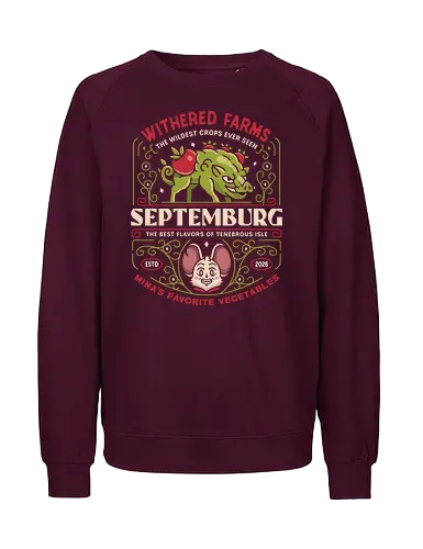 Septemburg Withered Farms Crest - mina the hollower, shovel knight, video game, gaming, gamer, indie game, arcade, retro, retrogaming, pixel art - Fairtrade Sweatshirt