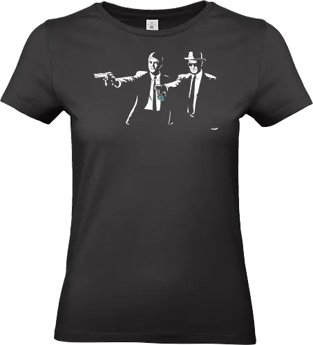 Two Suits, One Crime - Classic TV Meets Cinema Noir Art