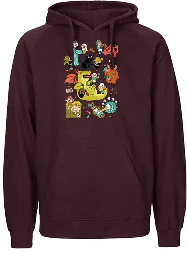 Total Party Kill - tpk, Pen and Paper, Dungeons, dragons, roleplaying games, rollenspiele - Fairtrade Hoodie